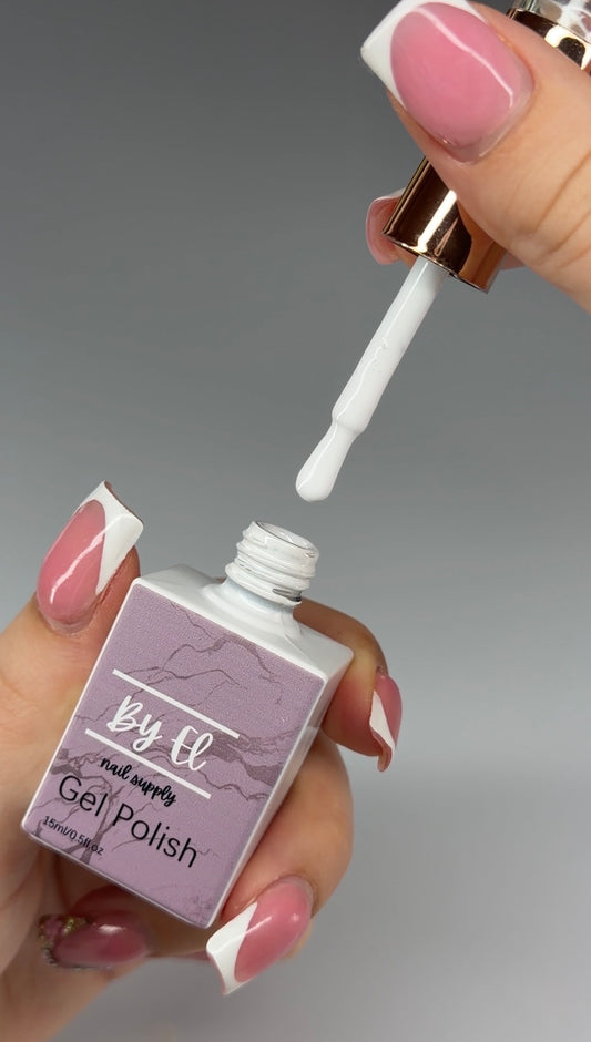 WHITE gel polish